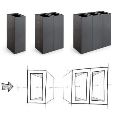 Maximo modular, design Caimi Lab-2